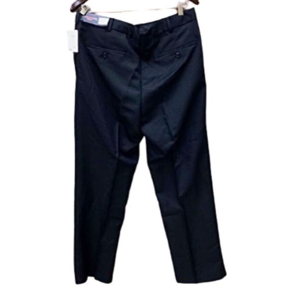 DOCKERS Flat Front Black Dress Pants 34x30 NWT - Picture 4 of 5